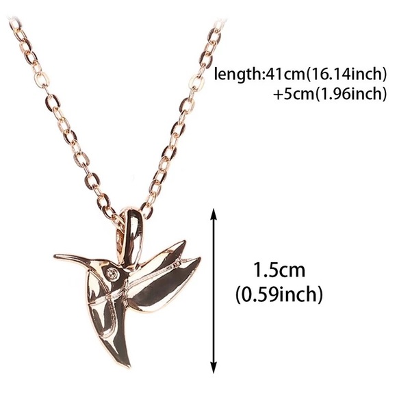 3/$15 🎉Gold plated bird necklace - Picture 8 of 8